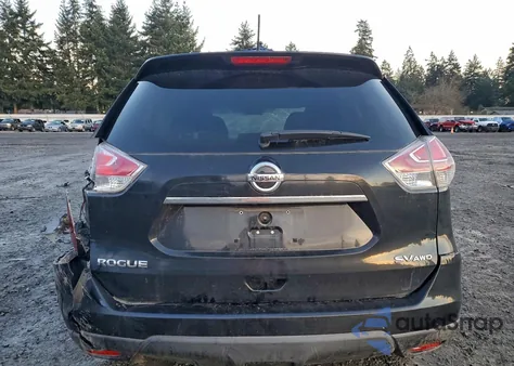 2016 Nissan Rogue S z USA, uszkodzony, nr VIN KNMAT2MV6GP685877